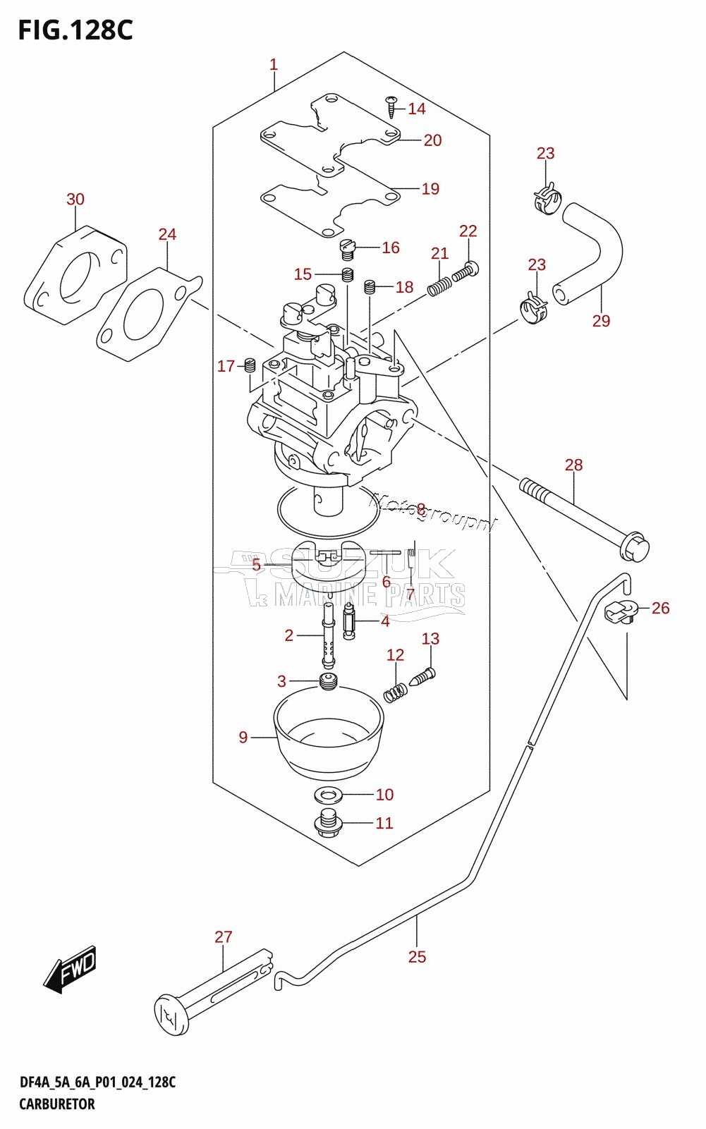 CARBURETOR (DF6A)