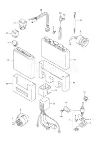 DF 60 drawing Engine Control Unit