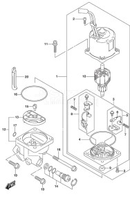 DF 250 drawing PTT Motor (DF 250S)