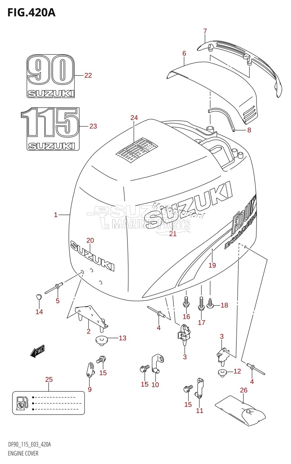 ENGINE COVER (K1,K2)