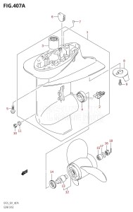 DF20 From 02001F-780001 (E01)  2007 drawing GEAR CASE