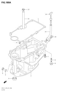 00993F-210001 (2012) 9.9hp P03-U.S.A (DF9.9T  DF9.9TH) DF9.9 drawing OIL PAN