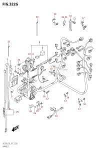 DF225Z From 22503Z-710001 (E03)  2017 drawing HARNESS (DF250ST:E03)