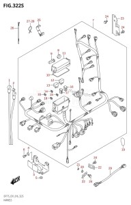 DF175T From 17502F-610001 (E01 E40)  2016 drawing HARNESS (DF175ZG:E40)