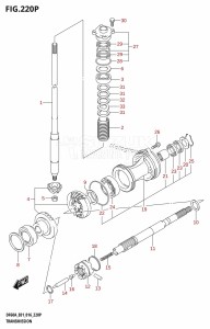 DF40A From 04003F-610001 (E01 E34)  2016 drawing TRANSMISSION (DF50AVTH:E01)