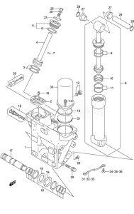 DF 200 drawing Trim Cylinder (Type: X)