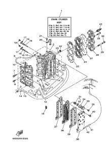 E60HMHDL drawing CYLINDER--CRANKCASE