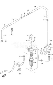 Outboard DF 200AP drawing Fuel Pump