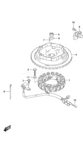 DF 20A drawing Magneto Manual Starter