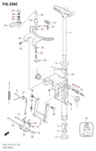 DF9.9A From 00994F-210001 (P01)  2012 drawing SWIVEL BRACKET (DF9.9A:P01)