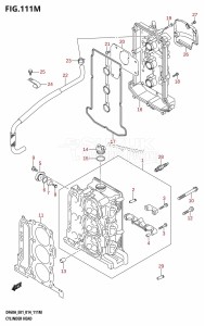 DF60A From 06003F-410001 (E01 E40)  2014 drawing CYLINDER HEAD (DF60ATH:E40)