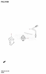 DF60A From 06003F-410001 (E01 E40)  2014 drawing SENSOR (DF40AQH:E01)