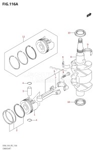 DF9.9A From 00994F-110001 (P03)  2011 drawing CRANKSHAFT