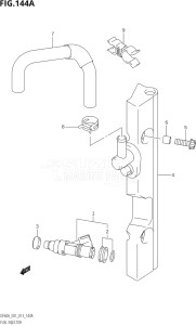 05003F-310001 (2013) 50hp E01-Gen. Export 1 (DF50A  DF50ATH) DF50A drawing FUEL INJECTOR (DF40A:E01)