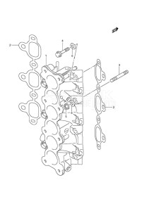 DF 225 drawing Intake Manifold