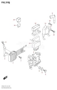 DF20A From 02002F-410001 (P01)  2014 drawing RECTIFIER /​ IGNITION COIL (DF20AR:P01)