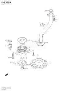 DF140AZ From 14003Z-040001 (E40)  2020 drawing OIL PUMP