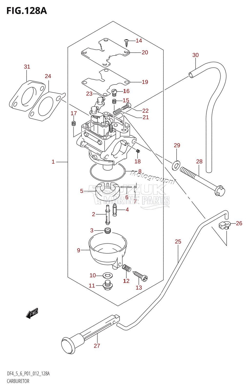 CARBURETOR (DF4:P01)