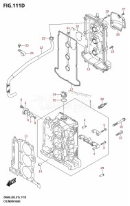 DF40A From 04003F-510001 (E03)  2015 drawing CYLINDER HEAD (DF50AVT:E03)