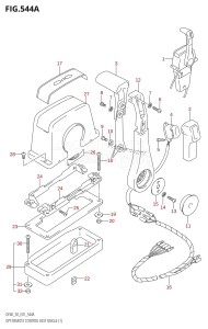 DF50 From 05002F-010001 (E01 E40)  2010 drawing OPT:REMOTE CONTROL ASSY SINGLE (1) (K5,K6,K7,K8,K9,K10)