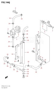 08002F-210001 (2012) 80hp E01 E40-Gen. Export 1 - Costa Rica (DF80A  DF80AT) DF80A drawing FUEL INJECTOR (DF90ATH:E01)