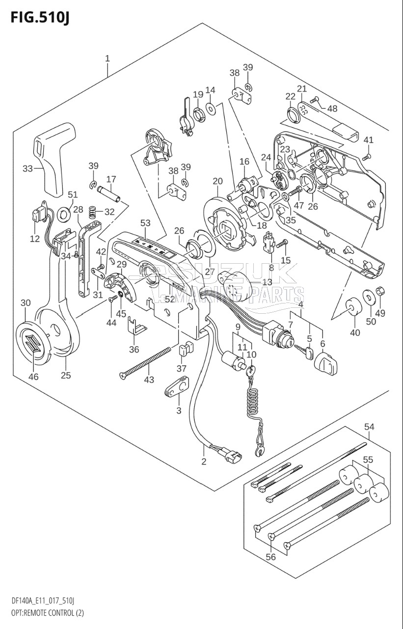 OPT:REMOTE CONTROL (2) (DF140AZ:E40)