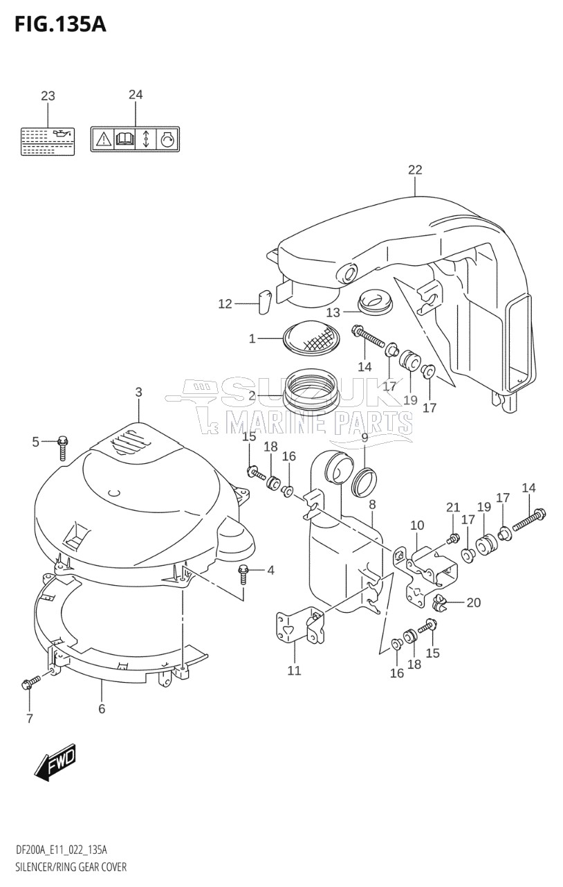 SILENCER / RING GEAR COVER