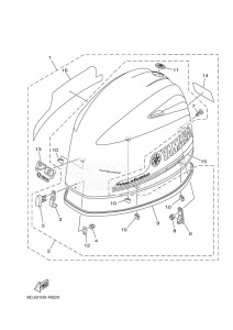 F70AETL drawing TOP-COWLING