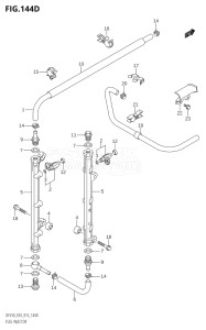 20002F-410001 (2014) 200hp E03-USA (DF200T) DF200 drawing FUEL INJECTOR (DF225Z:E03)