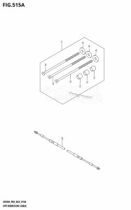 DF9.9B From 00995F-440001 (P03)  2024 drawing OPT:REMOCON CABLE (DF9.9B,DF9.9BT,DF15A,DF20A,DF20AT)