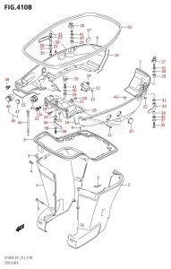 DF300A From 30002P-310001 (E40)  2013 drawing SIDE COVER (DF300A:E40)