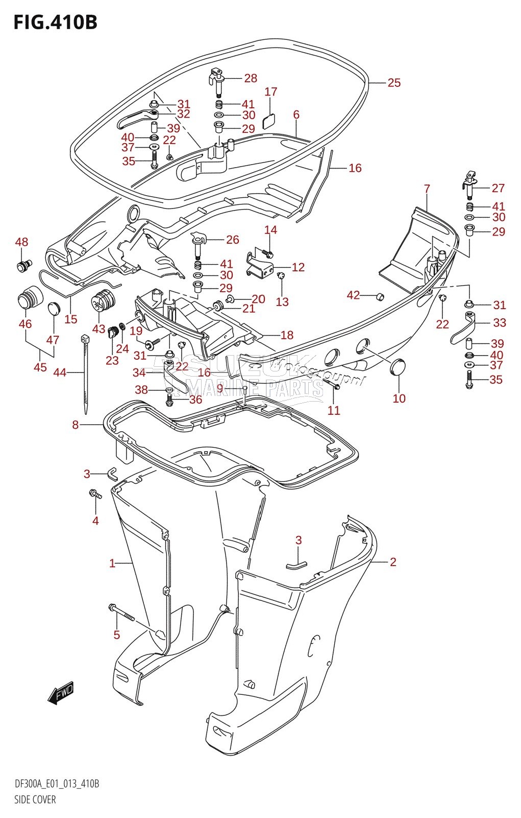 SIDE COVER (DF300A:E40)