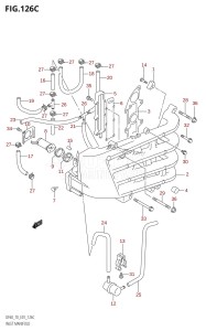 DF70 From 07001F-251001 (E01 E40)  2002 drawing INLET MANIFOLD (DF70T:(X,Y))