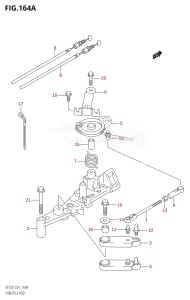 DF225Z From 22501Z-880001 (E01 E40)  2008 drawing THROTTLE ROD