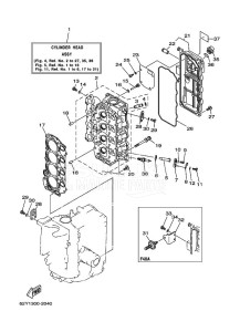 F40A drawing CYLINDER--CRANKCASE-2