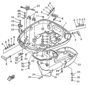 220AET drawing BOTTOM-COWLING