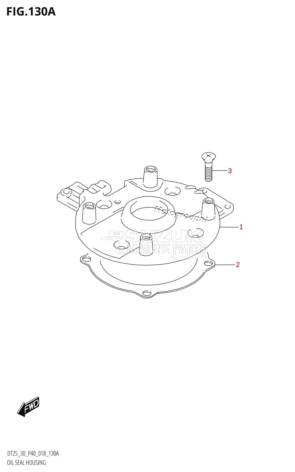 OIL SEAL HOUSING (M-STARTER)