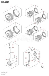 DF300 From 30001F-980001 (E01 E40)  2009 drawing OPT:METER