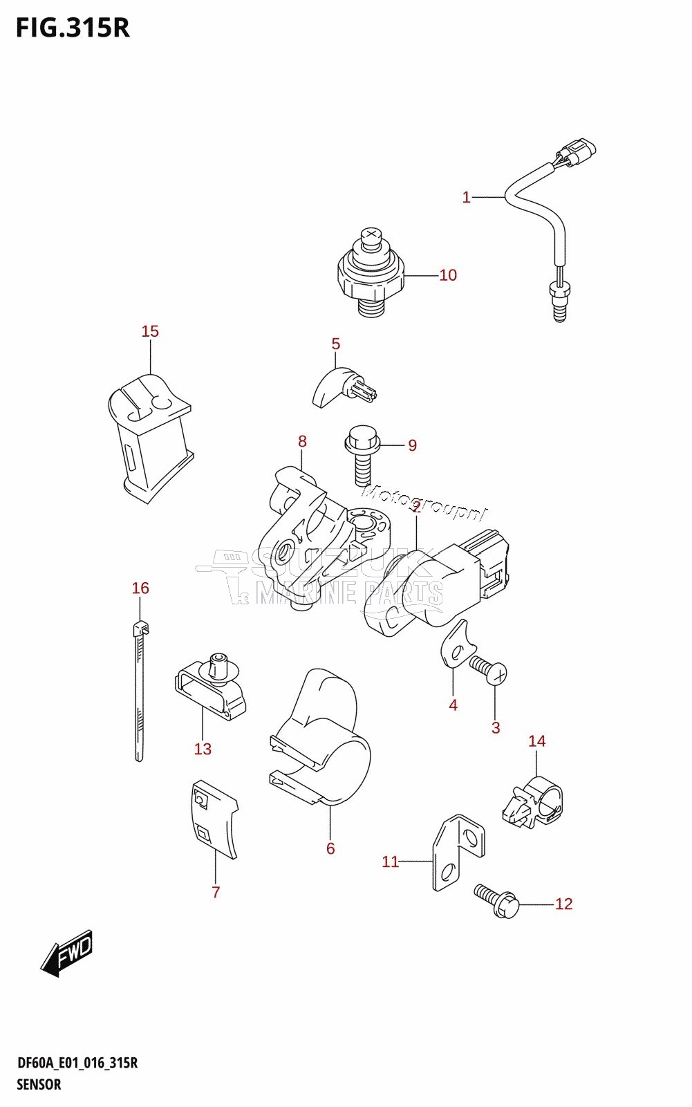 SENSOR (DF60AVT:E01)