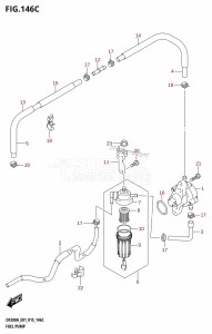 DF200AZ From 20003Z-510001 (E01 E40)  2015 drawing FUEL PUMP (DF200AZ:E01)