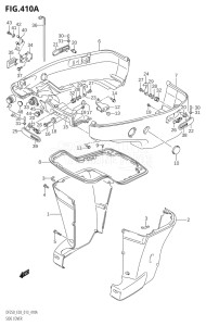 25004F-310001 (2013) 250hp E03-USA (DF250ST) DF250ST drawing SIDE COVER (DF200T:E03:X-TRANSOM)