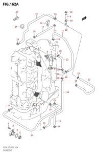 DF150Z From 15001Z-880001 (E03)  2008 drawing THERMOSTAT