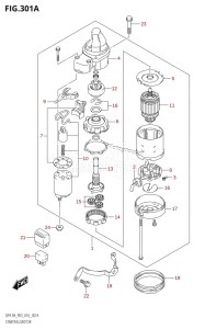 DF8A From 00801F-610001 (P03)  2016 drawing STARTING MOTOR