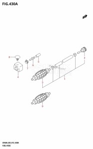 DF60A From 06002F-310001 (E03)  2013 drawing FUEL HOSE