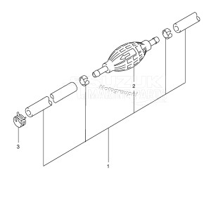 DT150 From 15003-251001 ()  2002 drawing FUEL HOSE