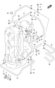 DF 150AP drawing Thermostat