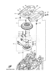 F350AETX drawing IGNITION