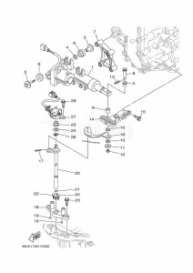 F250CB drawing THROTTLE-CONTROL