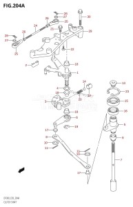 DF300Z From 30002Z-110001 (E03)  2011 drawing CLUTCH SHAFT