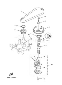 F25AMHL drawing OIL-PUMP